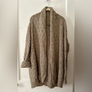 Vince Oversized Sweater Jacket